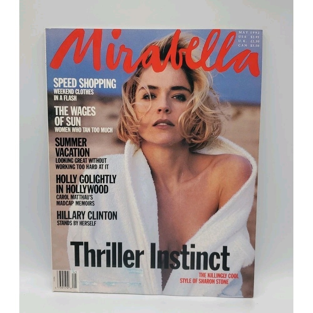 1992 May‎ MIRABELLA Magazine Sharon Stone
